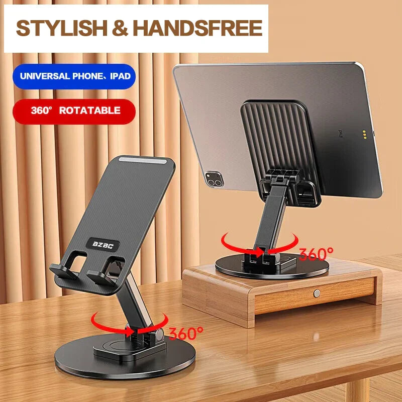 Stable 360 Rotating Foldable Phone Tablet Holder