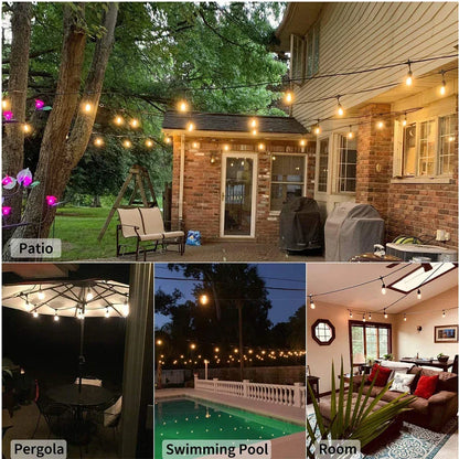 Weatherproof Garden Solar Fairy String Lights