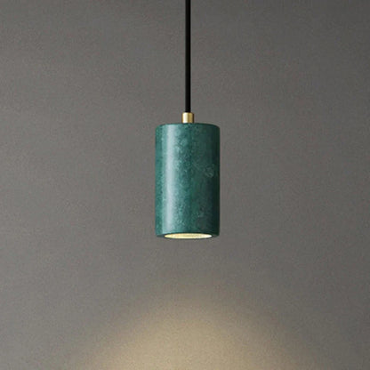 Elegant Stone Pendant LED Lamp