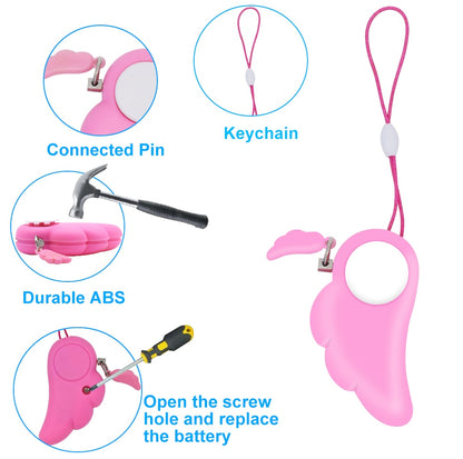 Portable Self Defense Keychain Siren
