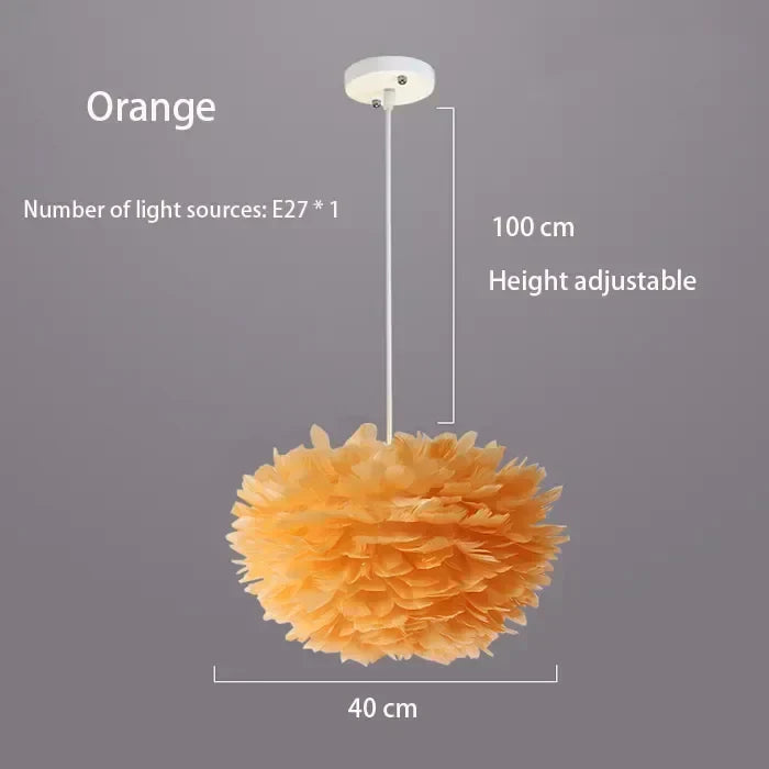 Simple White Pendant Light Fixture