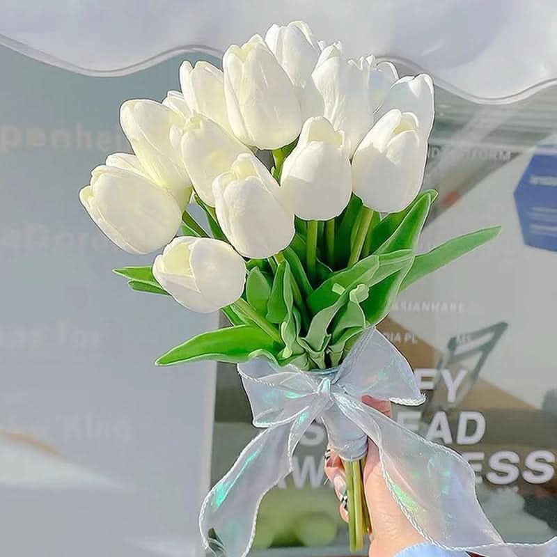 Artificial Realistic Tulip Bouquet Decoration