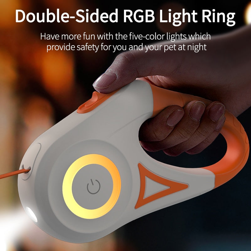 Comfortable Hands Free Pet Lead Light