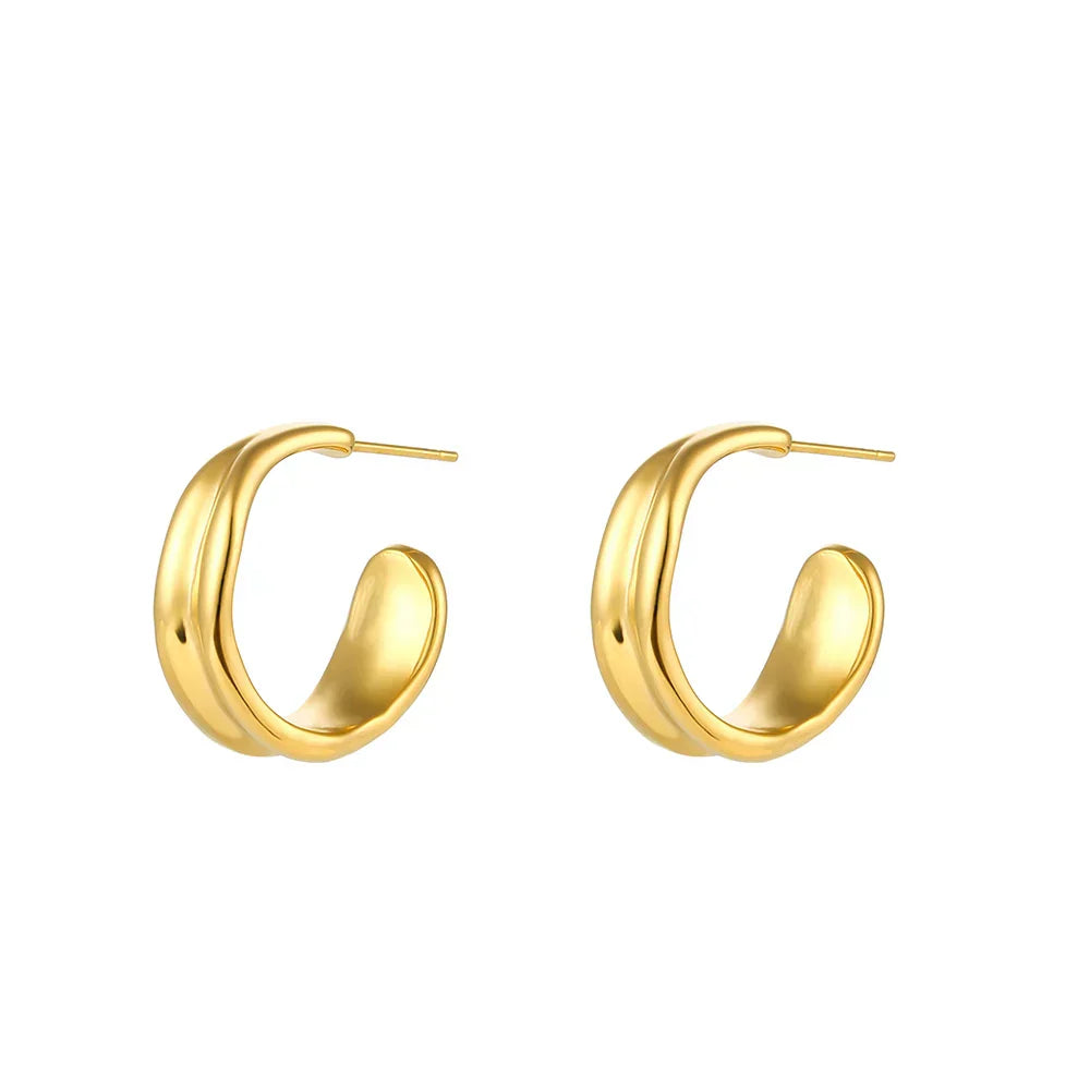 Classic Minimalist Pendant Earrings