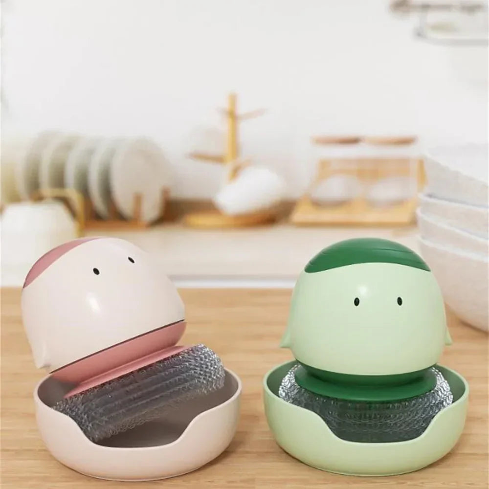 Easy Clean Auto Dish Soap Brush