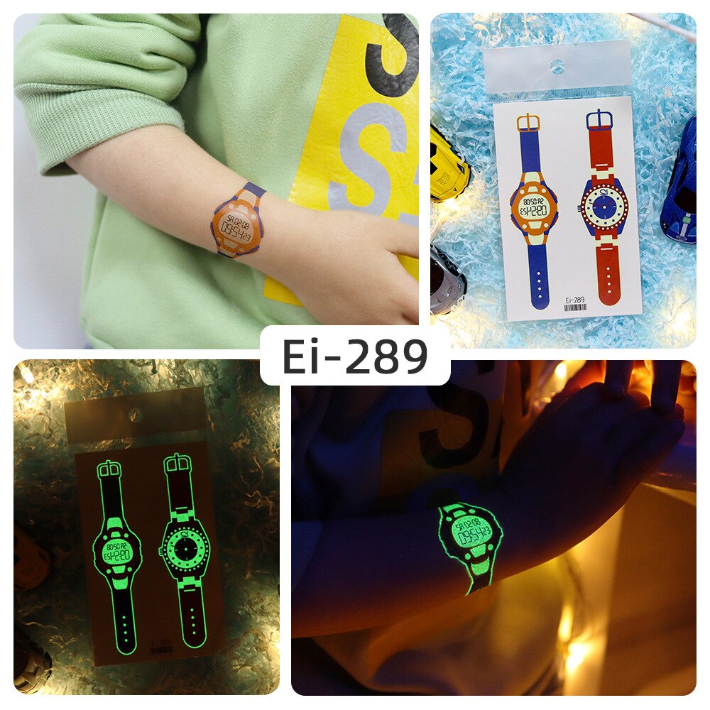 Shiny Style Watch Temporary Tattoo