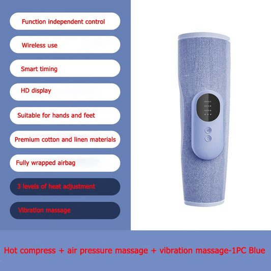 Compact Wireless Leg Massager with Vibration - Luxicro