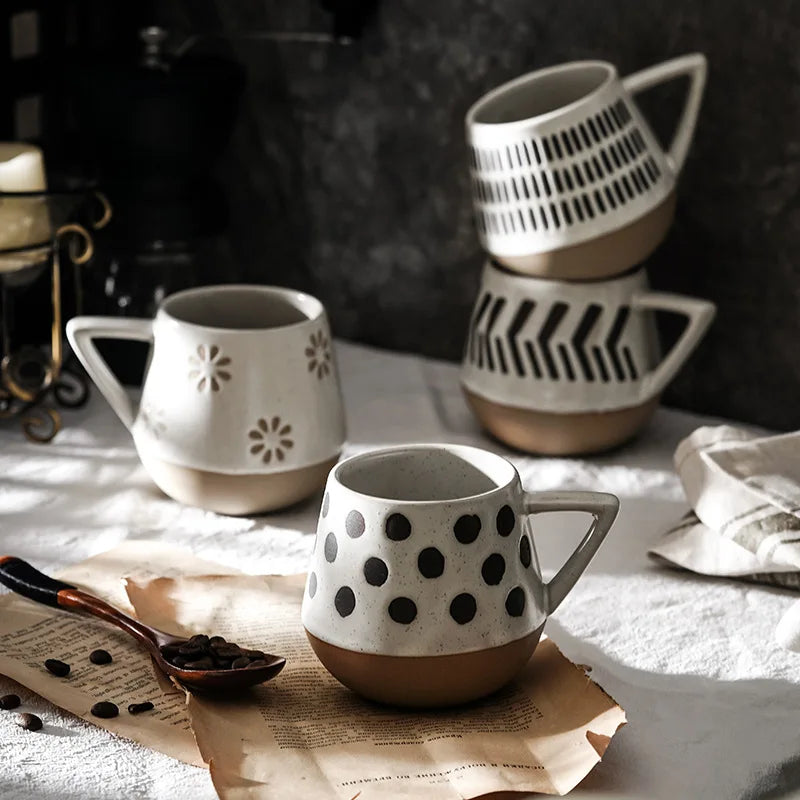 Big Vintage Style Coffee Mug Fall Gift - Luxicro