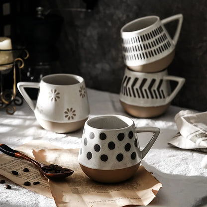 Big Vintage Style Coffee Mug Fall Gift - Luxicro