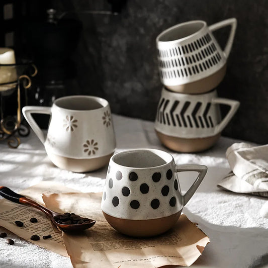 Big Vintage Style Coffee Mug Fall Gift - Luxicro