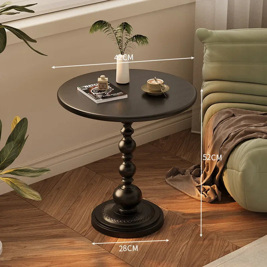 Compact Round Side Table - Luxicro