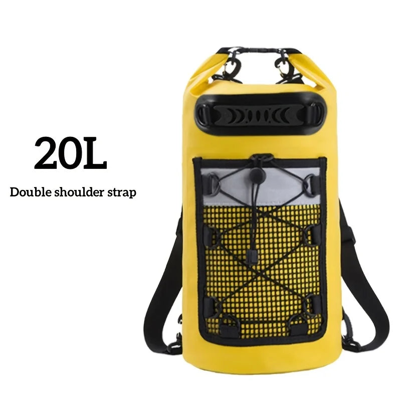 Waterproof Outdoor Dry Bag 10/20/30L Roll Top Backpack