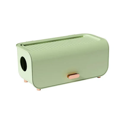 Small Wire Management Box with Waterproof Lid