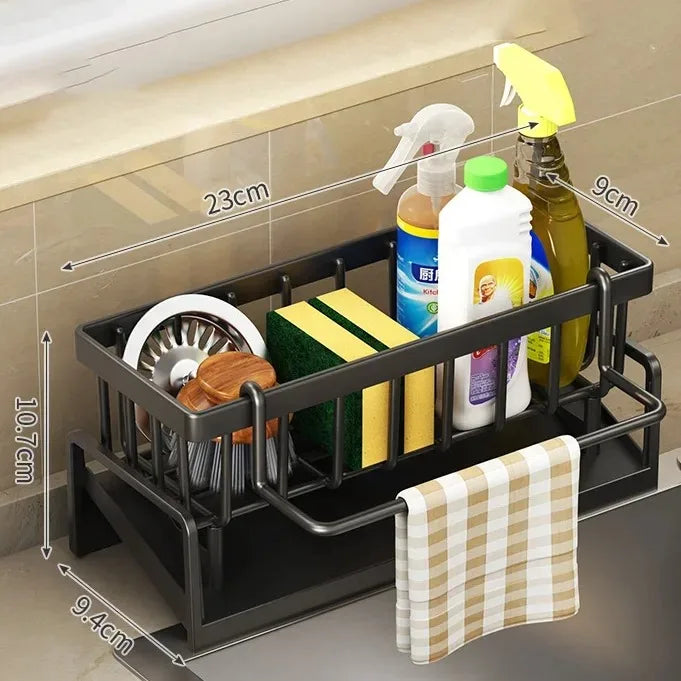 Compact Kitchen Sink Storage Organizer