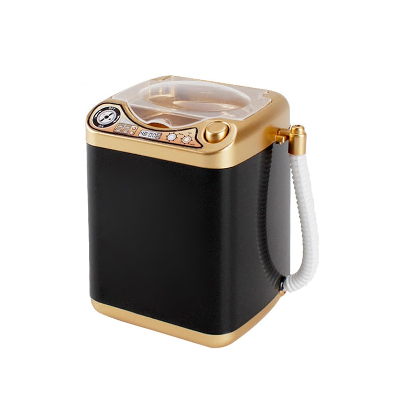 Compact Travel Makeup Brush Cleaning Tool