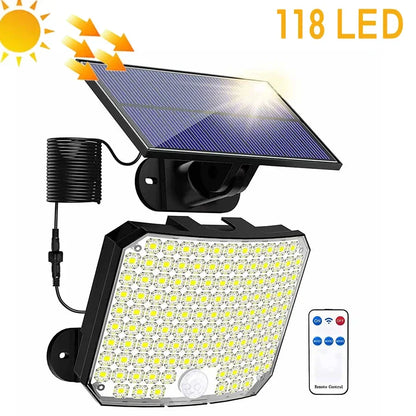 Weatherproof Solar Motion Wall Light - Luxicro