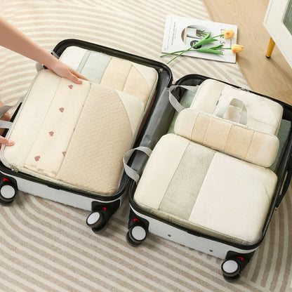 Compact Travel Storage Bag Set 5-Piece Water-Resistant