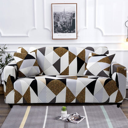 Comfortable Fit Elastic Couch Cover