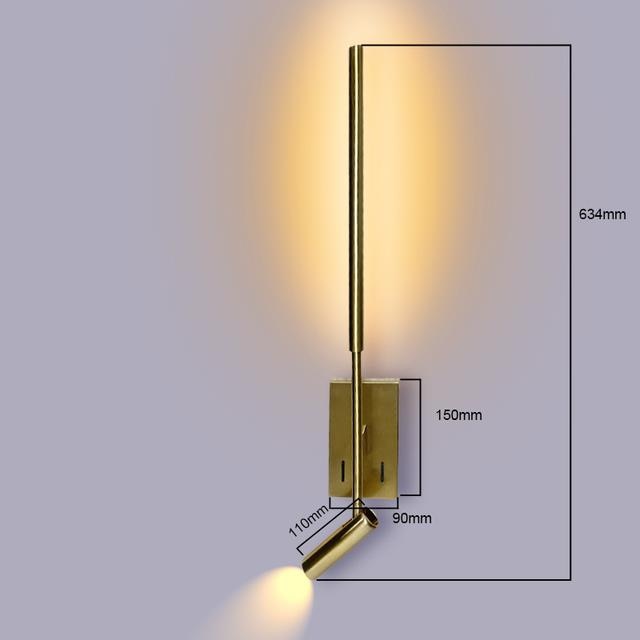 Slim ZERN LED Wall Light