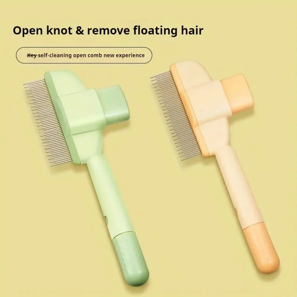 Pet Grooming Easy Clean Flea Comb Brush
