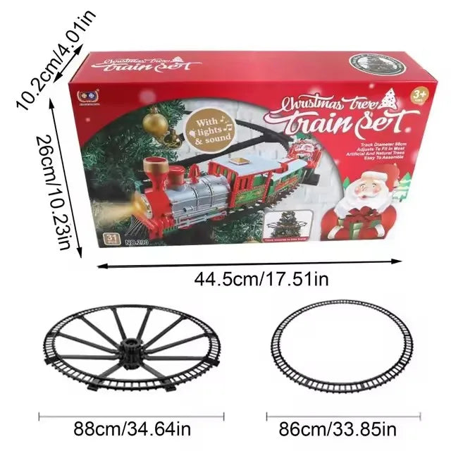 Fun Christmas Train Table Set