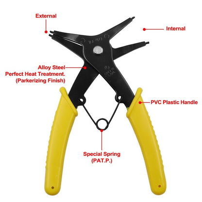 Fast 2-in-1 Grip Locking Pliers Set