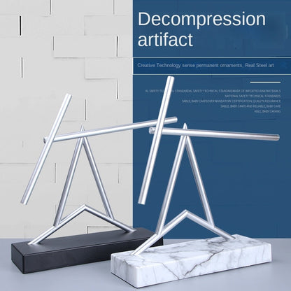 Stylish Metal Spiral Office Decor