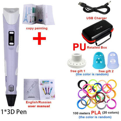 Colorful 3D Children's Drawing Pen