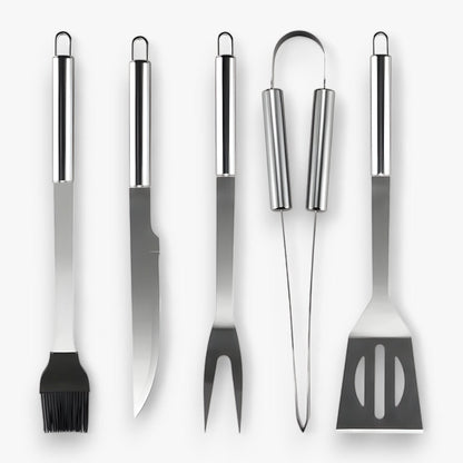Complete Grill Tool Set with Storage Box