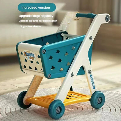 Fun Kids Grocery Cart Play Trolley Toy