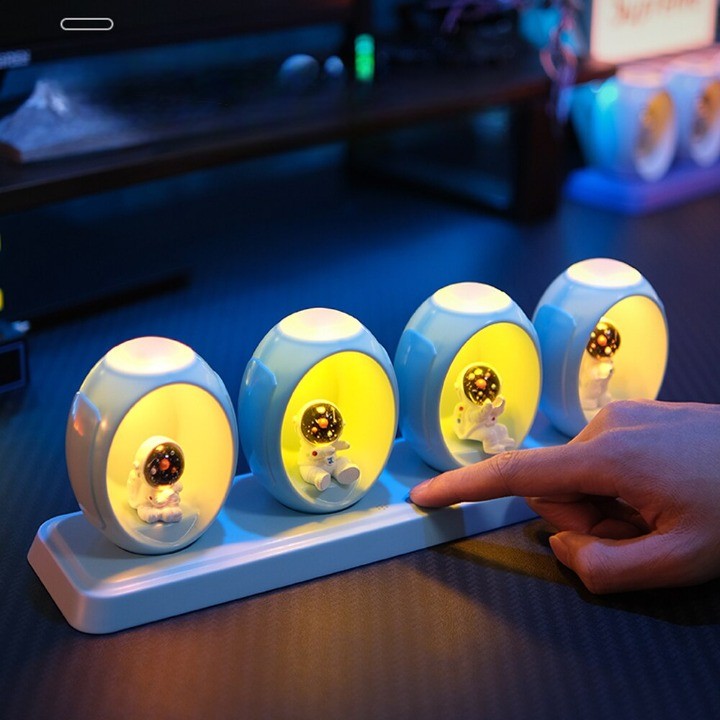Wi-Fi Controlled Colorful Bedside Table Lamp - Luxicro