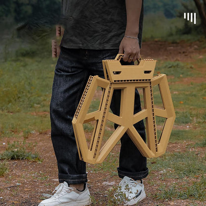 Portable Collapsible Outdoor Camp Stool
