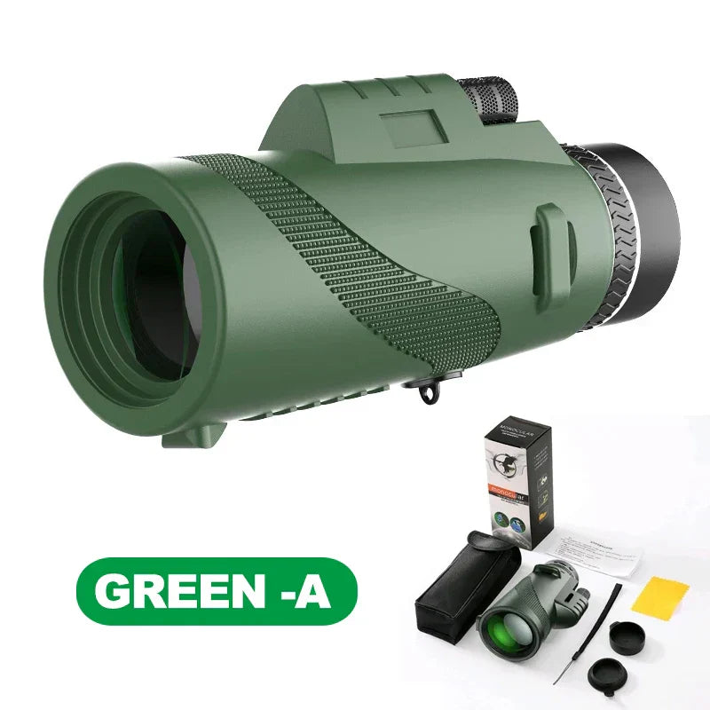 Portable High Power Zoom Telescope Scope