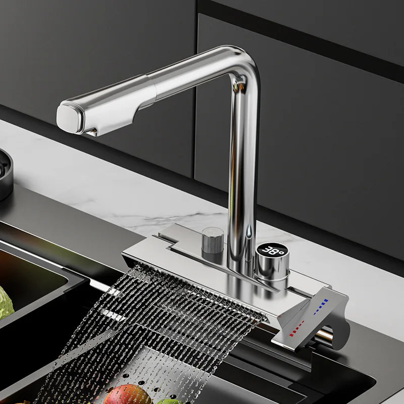 Convenient Hands-Free Kitchen Faucet Spray Head
