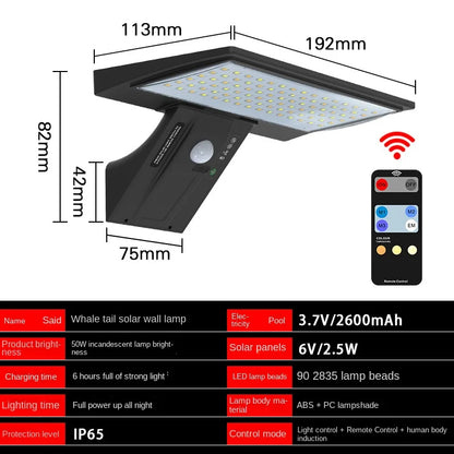 Energy Efficient LED Security Wall Light with Motion Detector