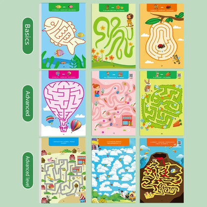 Fun Interactive Puzzle Book for Kids