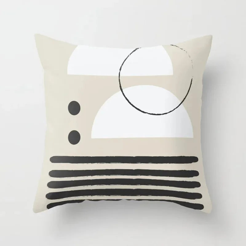 Delicate Flower Pattern Throw Pillow Cover