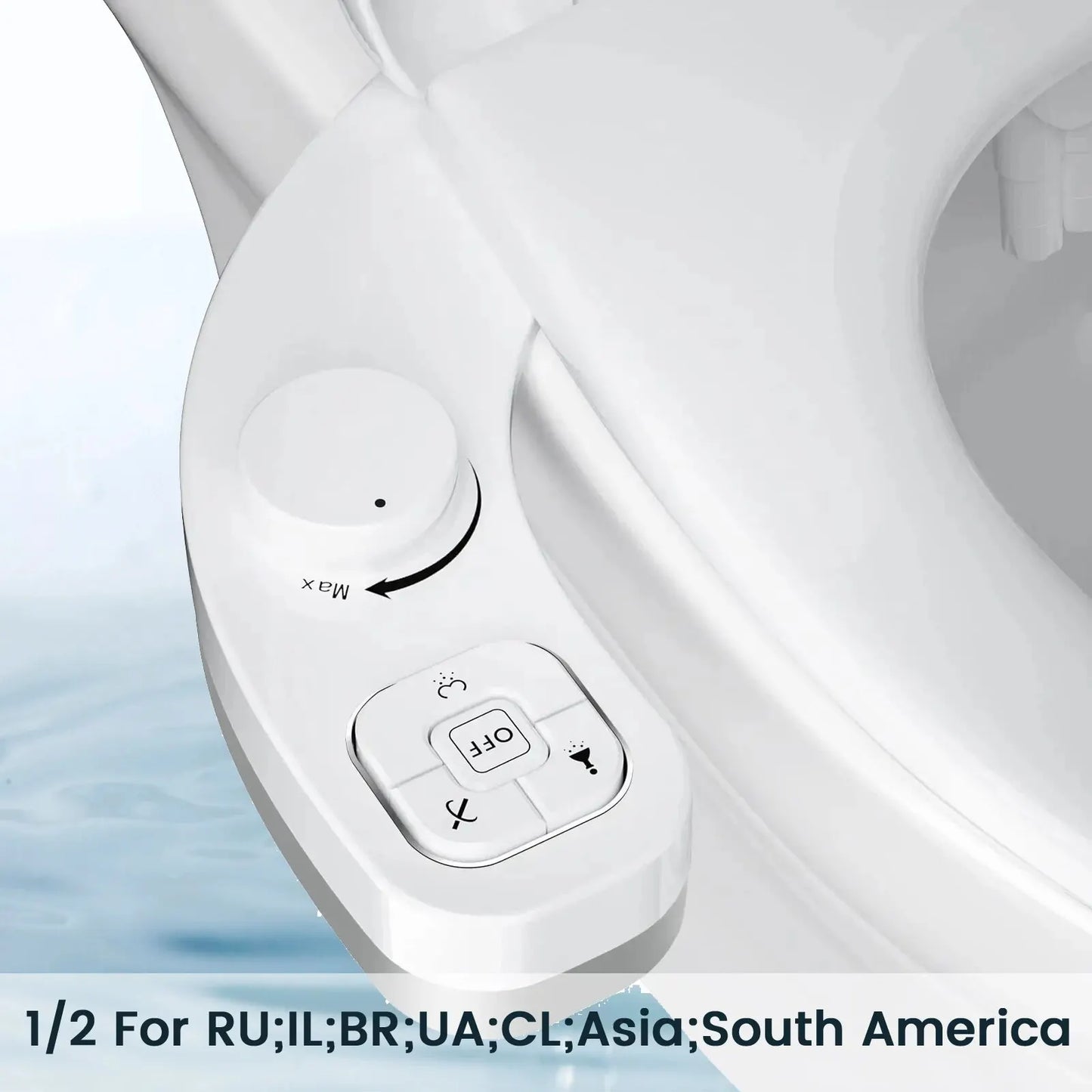 Premium Double Nozzle Clean Bidet Toilet Seat