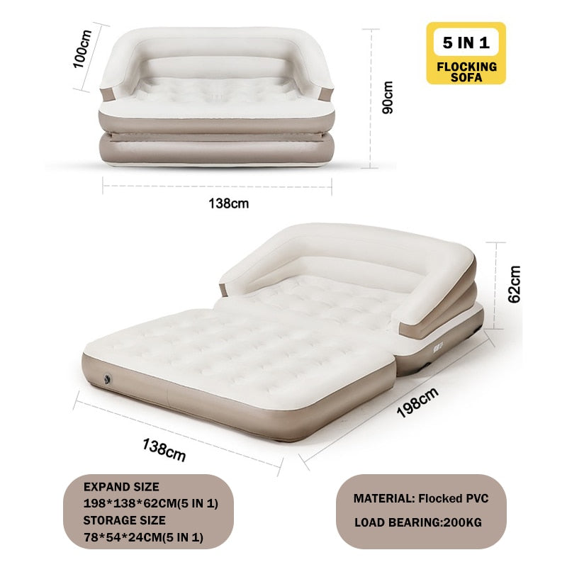 Portable Inflatable Guest Air Bed Mattress