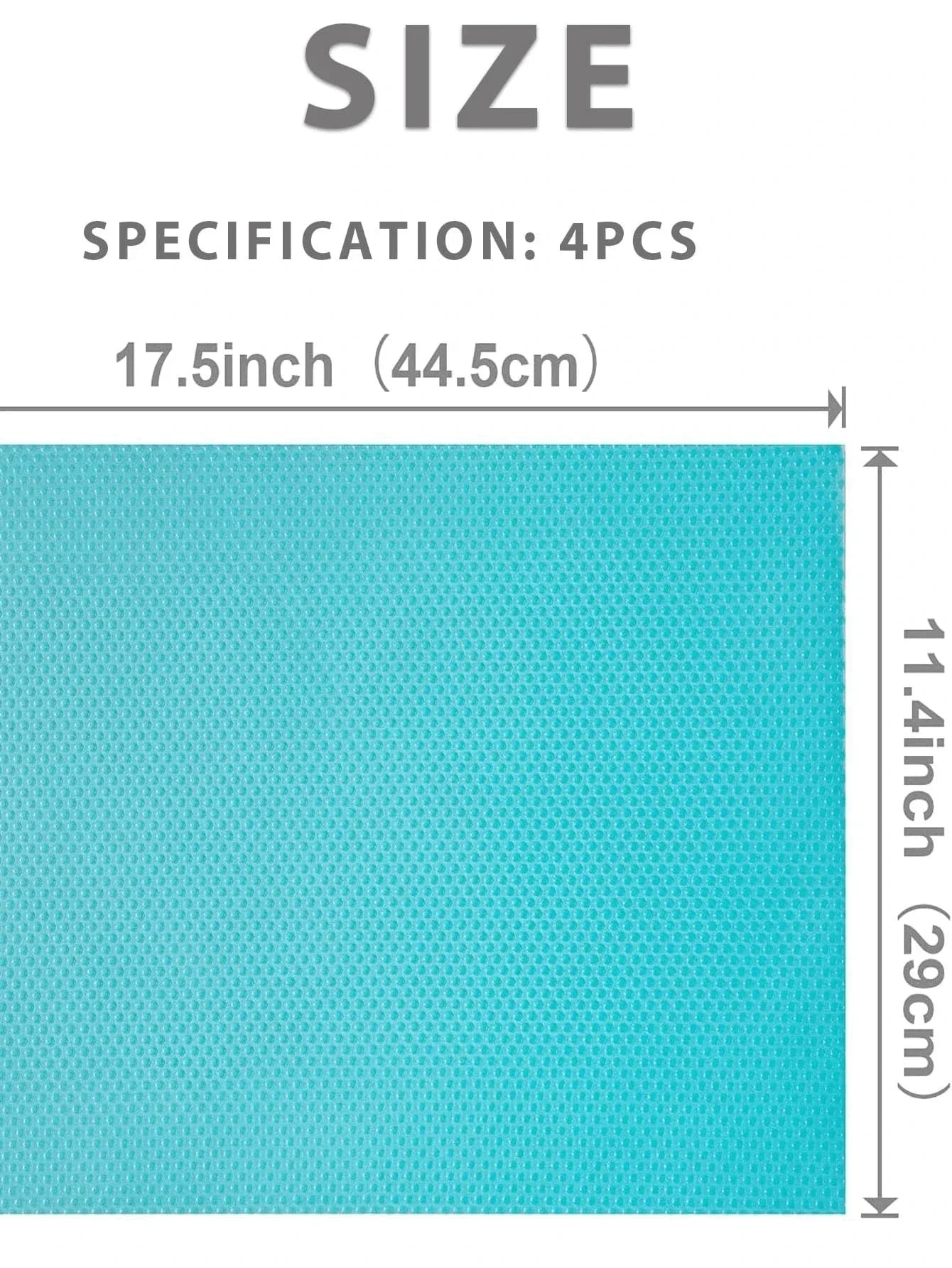 Fridge Shelf Liners | Non-Slip BPA-Free Mats