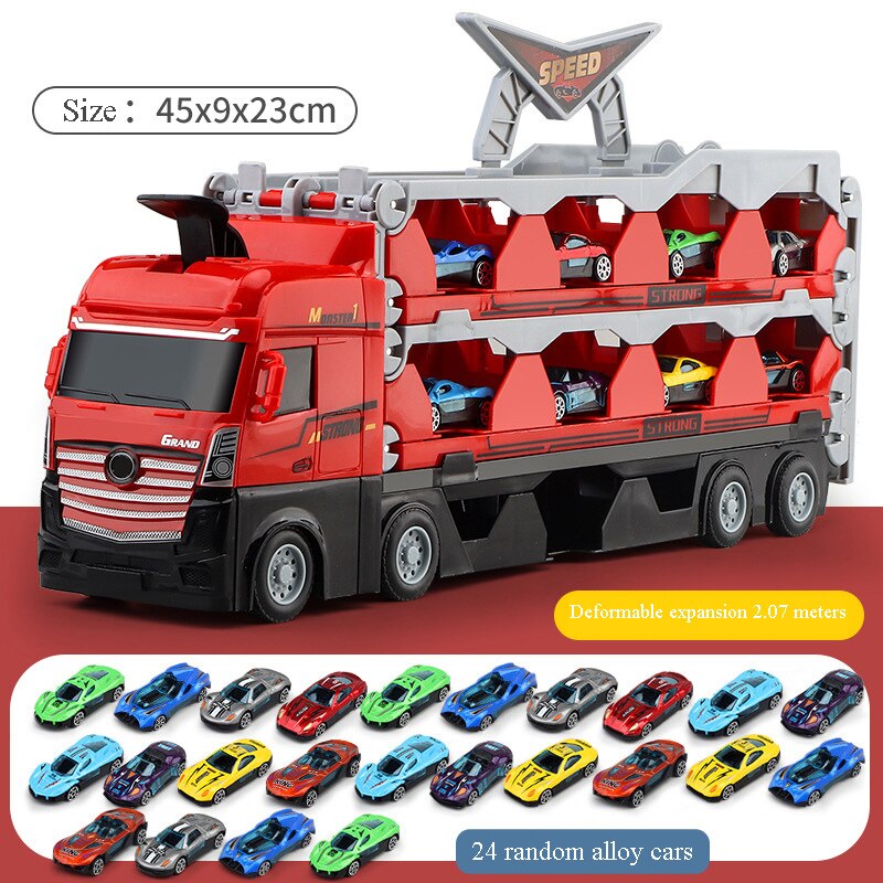 Big Foldable Racing Car Track Set