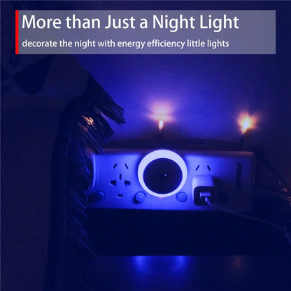 Bright Automatic LED Nightlight Plug