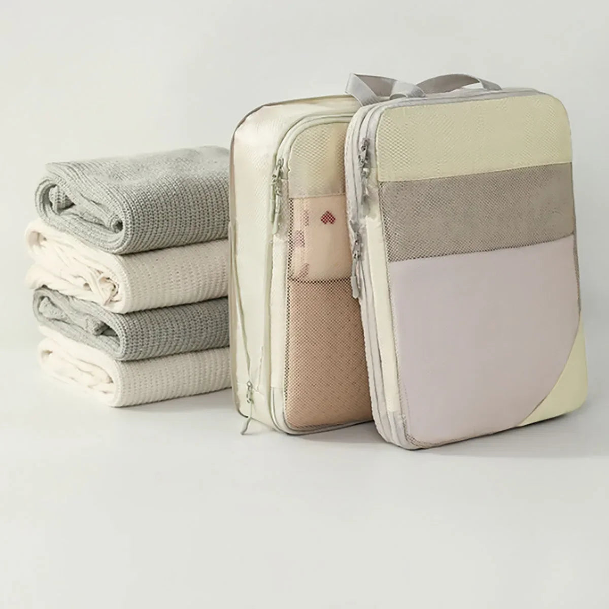 Compact Travel Storage Bag Set 5-Piece Water-Resistant