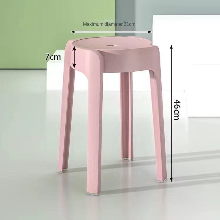 Compact Wood Kitchen Bar Stools