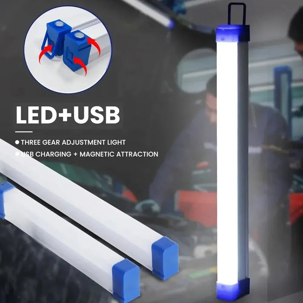 Bright LED Camping Light with Magnet and Hook