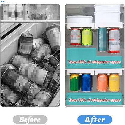Easy Access Fridge Storage Slide Shelf