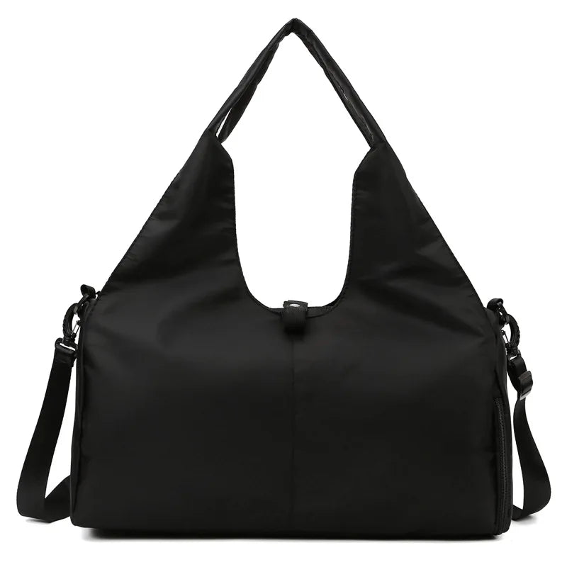 Athletic Gym Bag with Shoe Compartment - Luxicro