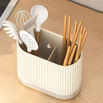Compact Kitchen Utensil Organizer with Tray