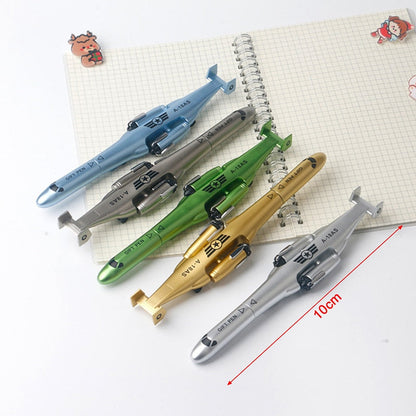Colorful 3D Airplane Gel Ink Pen