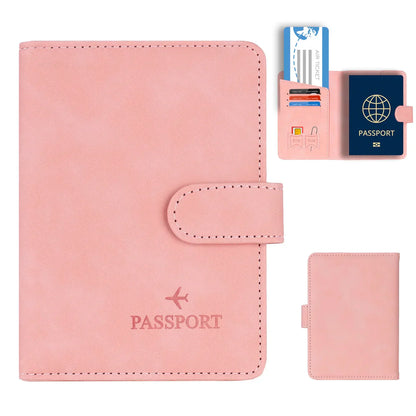 Secure Travel Passport Wallet for Men Women